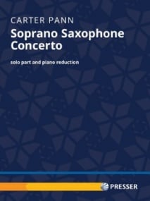 Pann: Soprano Saxophone Concerto published by Presser