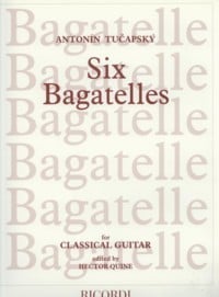 Tucapski: 6 Bagatelles for Guitar published by Ricordi
