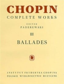 Chopin: Ballades for Piano published by PWM