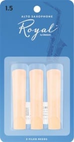 Royal by D'Addario Alto Saxophone Reeds (Pack of 3)
