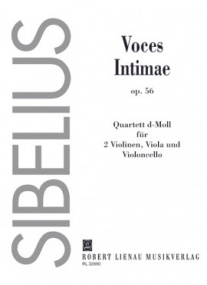 Sibelius: String Quartet D minor Opus 56 (Study Score) published by Robert Lienau