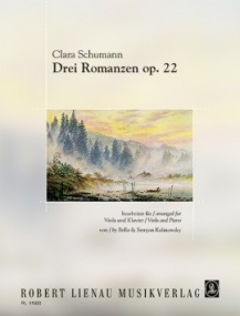 Schumann: Three Romances for Viola published by Robert Lienau