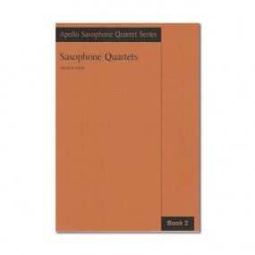 Apollo Sax Quartet Series - Saxophone Quartets Book 2 published by Astute