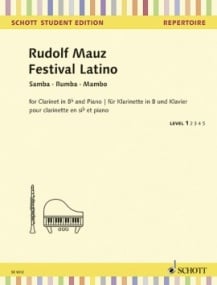 Mauz: Festival Latino for Clarinet published by Schott