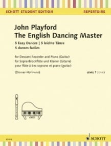 Playford: The English Dancing Master for Recorder published by Schott