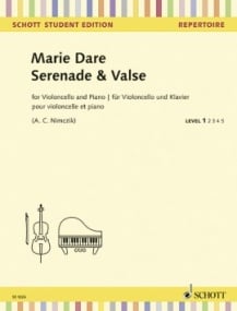 Dare: Serenade & Valse for Cello published by Schott