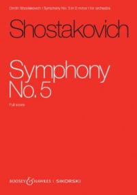 Shostakovich: Symphony No.5 In D minor Op.47 (Study Score) published by Sikorski