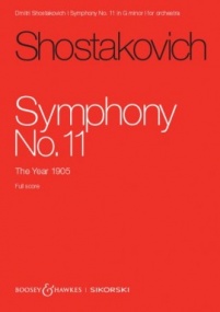 Shostakovich: Symphony No.11 In G minor Op.103 (Study Score) published by Sikorski / Boosey & Hawkes