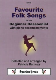Favourite Folk Songs for Bassoon published by Spartan