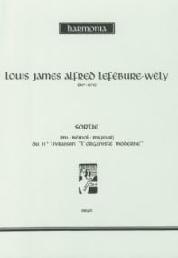 Lefebure-Wely: Sortie in Eb for Organ published by Harmonia
