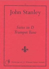 Stanley: Suite in D for Organ published by Willemsen