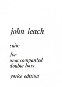 Leach: Suite (1973) for Double Bass published by Yorke