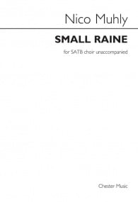 Muhly: Small Raine SATB published by Chester