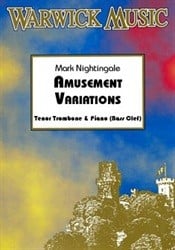 Nightingale: Amusement Variations (bass clef) for Trombone published by Warwick
