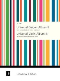 Universal Violin Album Book 3 published by Universal Edition