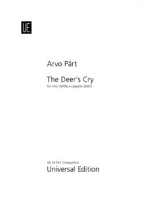 Arvo Part: The Deer's Cry (choral score) published by Universal Edition