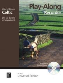 Play-Along Recorder: Celtic published by Universal (Book & CD)