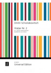 Shostakovich: Waltz No. 2 for Two Violins published by Universal