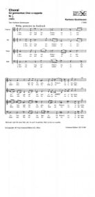 Stockhausen: Choral SATB published by Universal - Choral Score