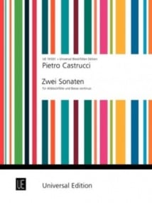 Castrucci: 2 Sonatas for Treble Recorder published by Universal