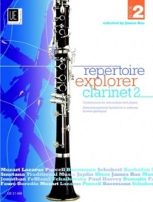 Repertoire Explorer Clarinet 2 published by Universal Edition