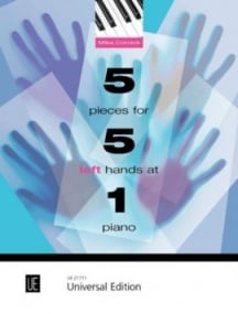 Cornick: 5 Pieces for 5 Left Hands at 1 Piano published by Universal