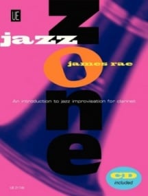 Rae: Jazz Zone - Clarinet published by Universal (Book & CD)