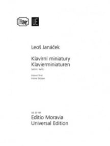 Jancek: Piano Miniatures Volume 1 published by Universal