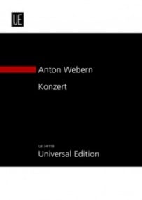 Webern: Concerto for 9 instruments (Study Score) published by Universal Edition