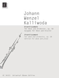 Kalliwoda: Divertissement for Oboe published by Universal
