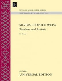 Weiss: Tombeau und Fantasie for Guitar published by Universal
