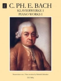 C P E Bach: Piano Works Volume 1 published by Universal
