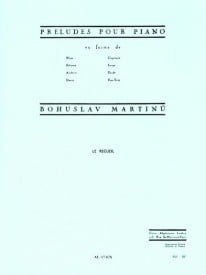 Martinu: Preludes for Piano published by Leduc