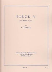 Franck: Pice V for Oboe published by Leduc