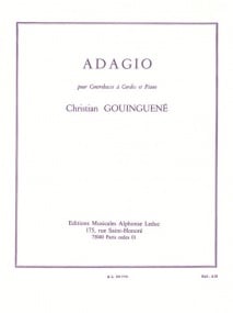 Gouinguen: Adagio For Double Bass published by Leduc