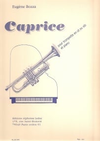 Bozza: Caprice Opus 47 for Trumpet published by Leduc