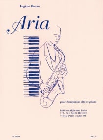 Bozza: Aria for Alto Saxophone published by Leduc