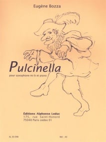Bozza: Pulcinella for Alto Saxophone published by Leduc