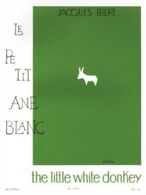 Ibert: Little White Donkey for Viola published by Leduc
