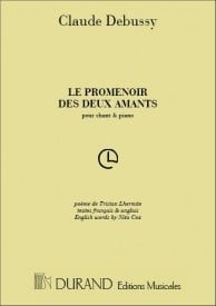 Debussy: Promenoir des deux Amants for Low Voice & Piano published by Durand