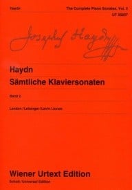 Haydn: Piano Sonatas Volume 2 published by Wiener Urtext