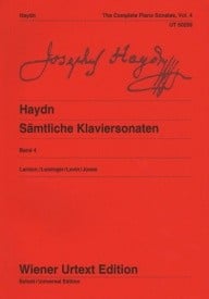 Haydn: Piano Sonatas Volume 4 published by Wiener Urtext