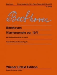Beethoven: Sonata in C Minor Opus 10 No 1 for Piano published by Wiener Urtext