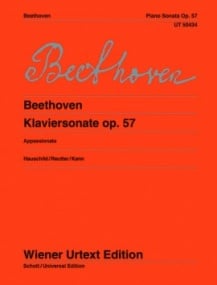 Beethoven: Sonata in F Minor Opus 57 (Appassionata) for Piano published by Wiener Urtext