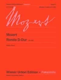 Mozart: Rondo in D K485 for Piano published by Wiener