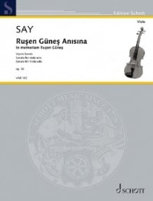 Say: In memoriam Ruşen Güneş for Viola published by Schott
