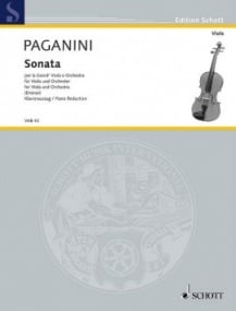 Paganini: Sonata for Viola published by Schott