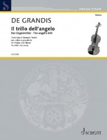 Grandis: The angel's trill for Violin published by Schott