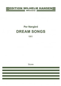 Nrgrd: Dream Songs (English Version) SATB published by Hansen