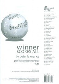Winner Scores All for Flute (Piano Accompaniment) published by Brasswind
